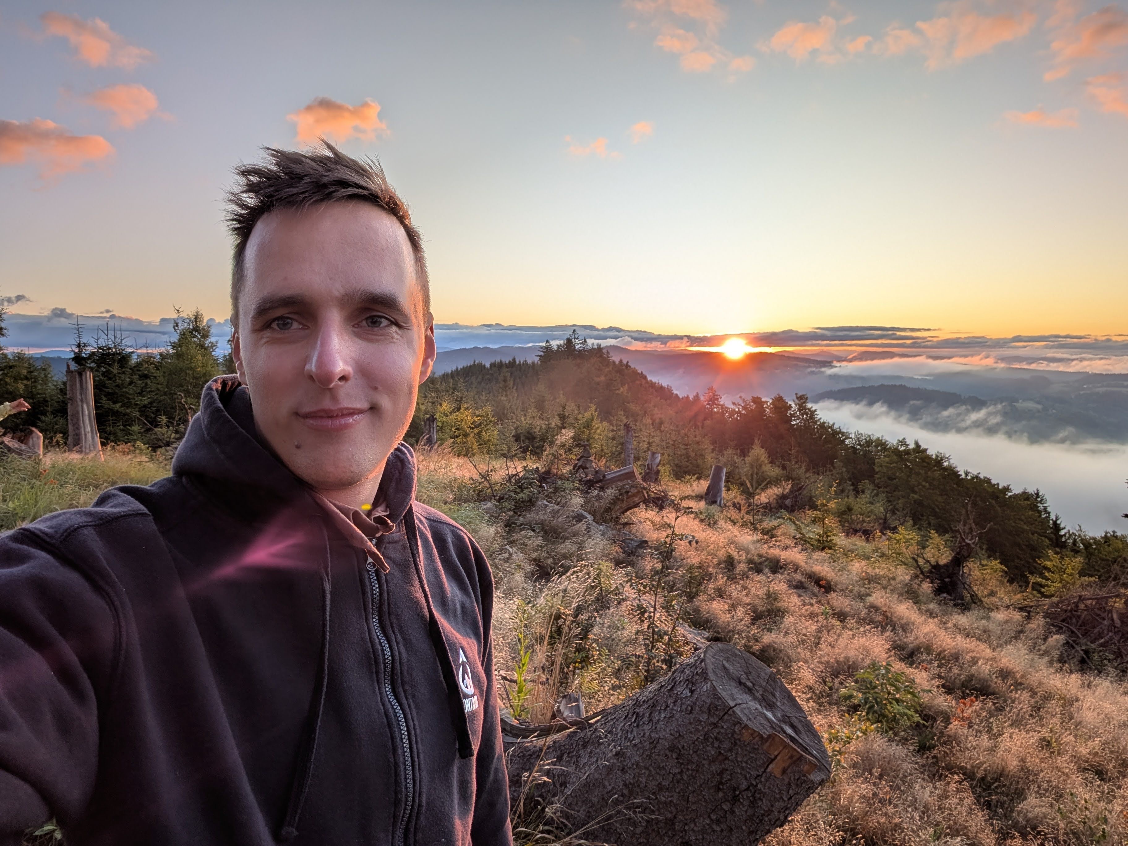 Sunrises at a boyscout summer camp never cease to amaze me.